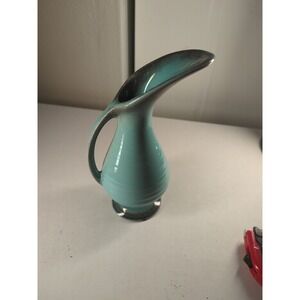 schoonhoven Pitcher Vase Made In Holland Mint Green Mint Condition